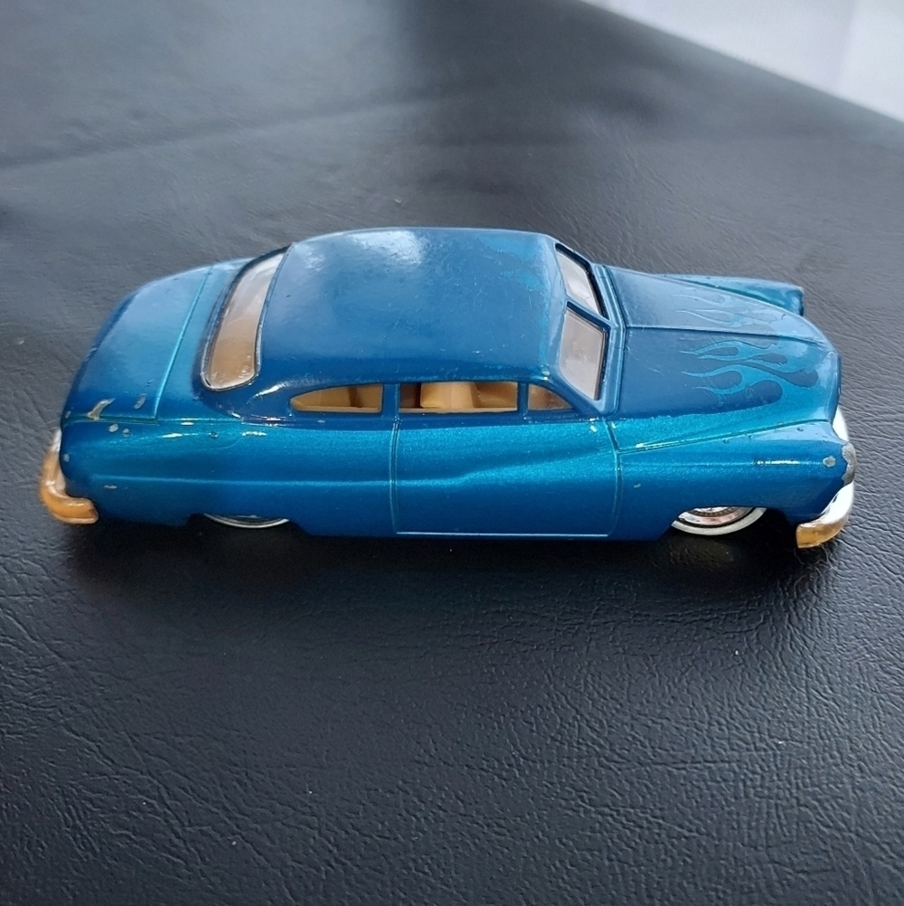 49 Mercury Hot Wheels Blue Frame Car